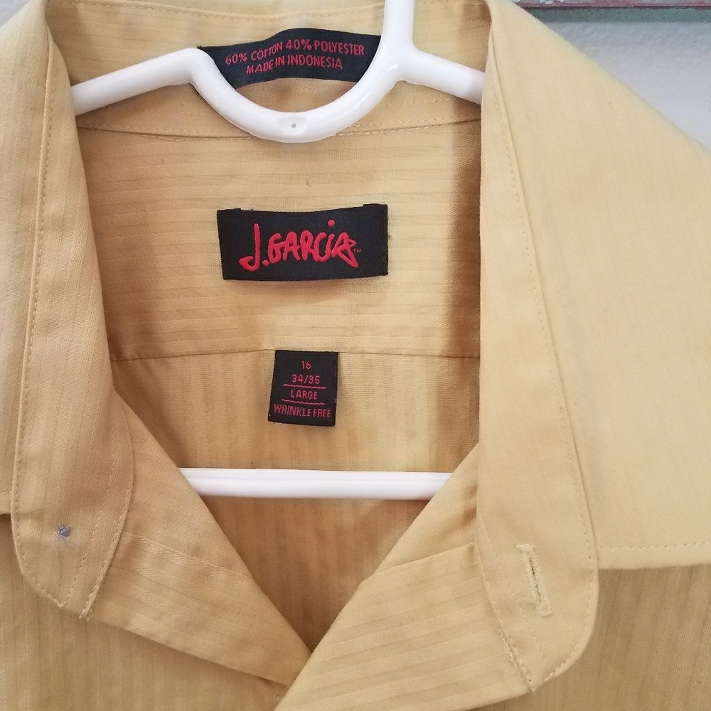 J. Garcia Yellow Shirt